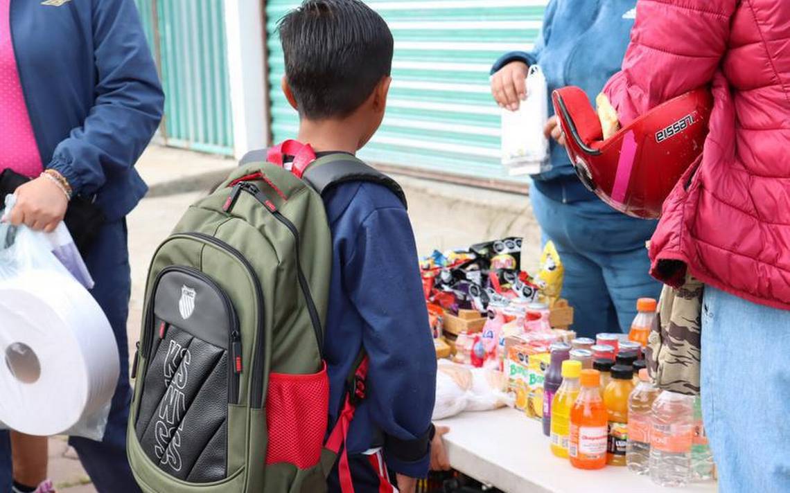 Comida chatarra en escuelas